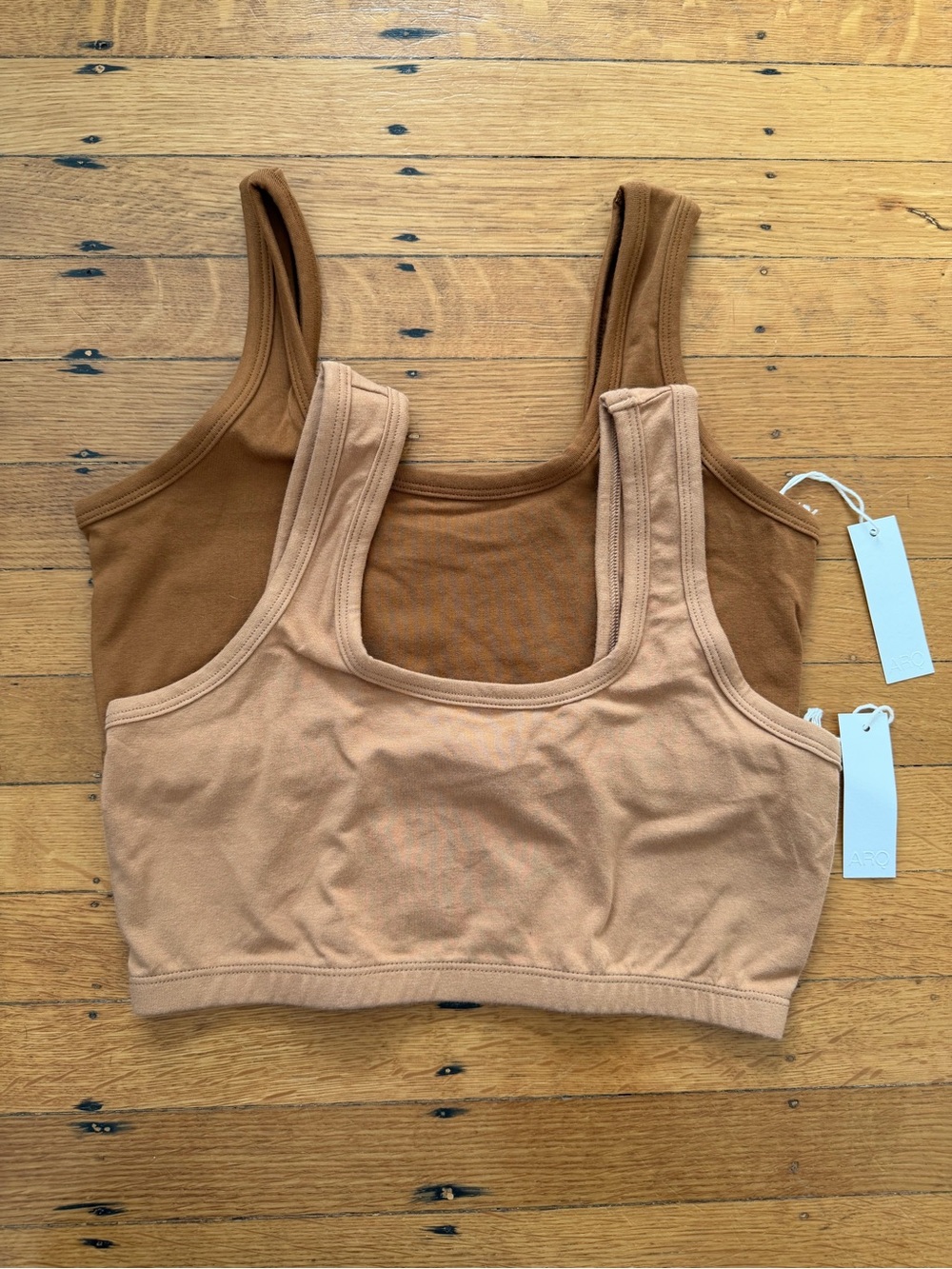 NWT brown bundle: ARQ Full coverage bras